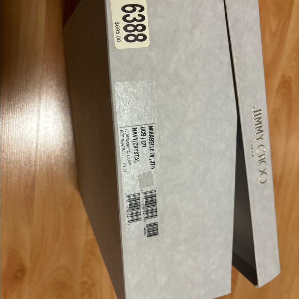 Jimmy Choo Black Wedge Sandals - Picture 11 of 11